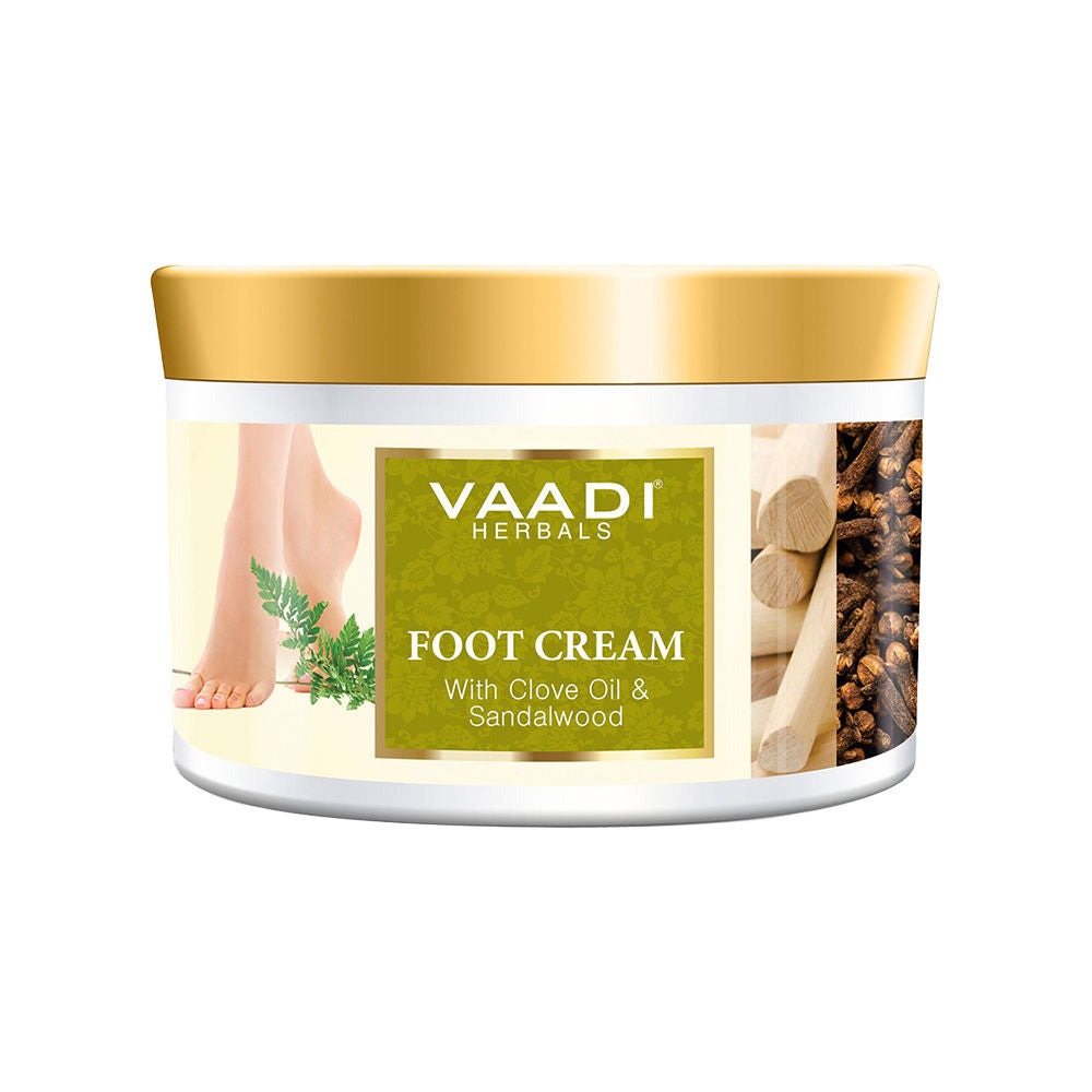 Foot Cream With Clove Oil & Sandalwood