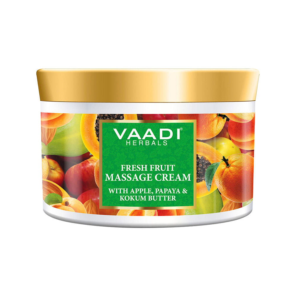 Fresh Fruit Massage Cream With Apple Papaya & Kokum Butter