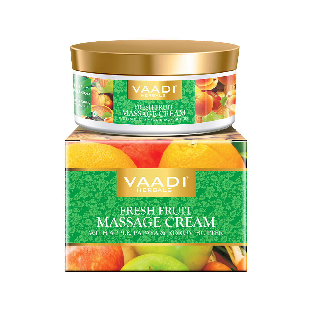 Apple Papaya & Kokum Butter Fresh Fruit Massage Cream
