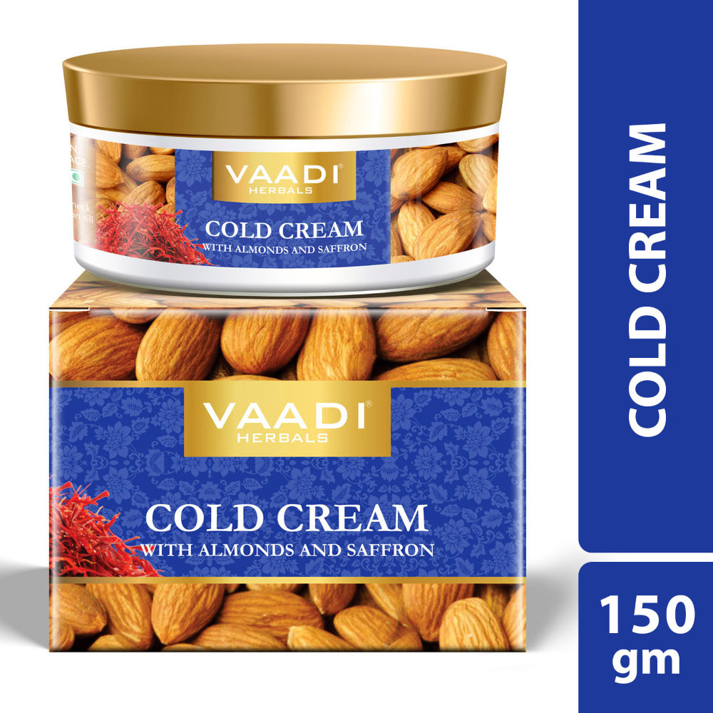 Cold Cream With Almonds & Saffron