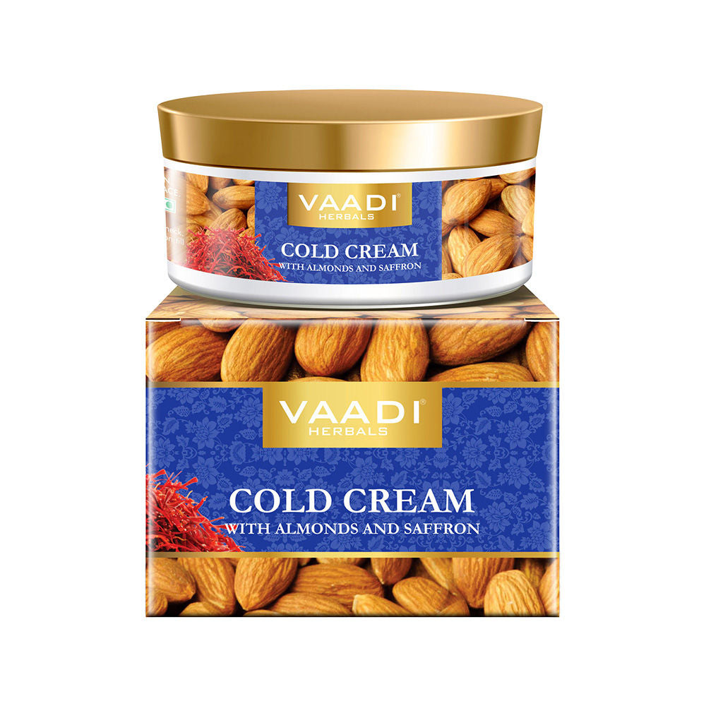 Cold Cream With Almonds & Saffron