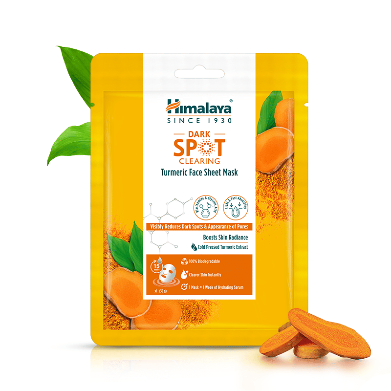 Dark Spot Clearing Turmeric Face Sheet Mask
