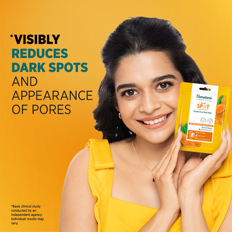 Dark Spot Clearing Turmeric Face Sheet Mask
