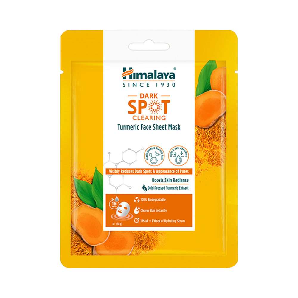 Dark Spot Clearing Turmeric Face Sheet Mask