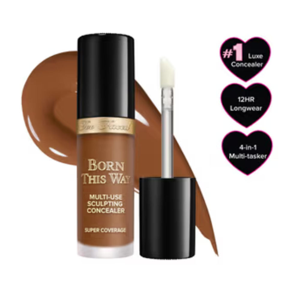 Born This Way Super Coverage Multi Use Sculpting Concealer - Chestnut