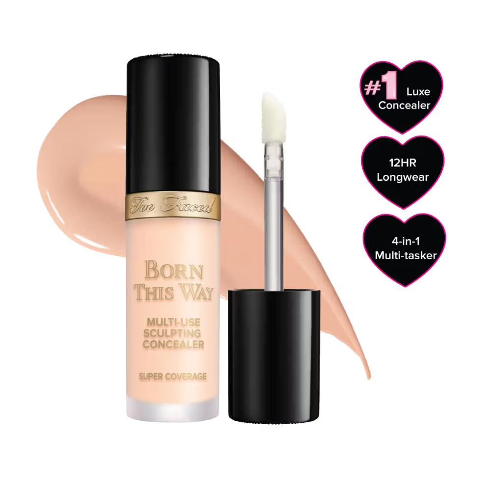 Born This Way Super Coverage Multi Use Sculpting Concealer - Cream Puff