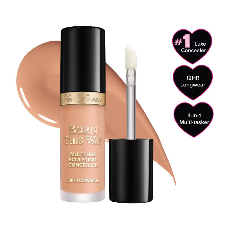 Born This Way Super Coverage Multi Use Sculpting Concealer - Taffy