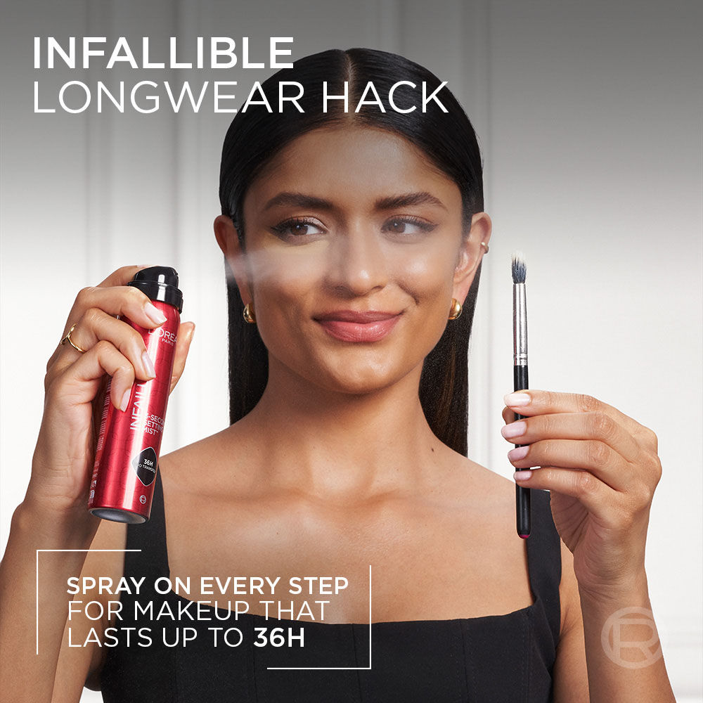 Infallible 3-Second Setting Spray, 36hr Long Lasting Makeup