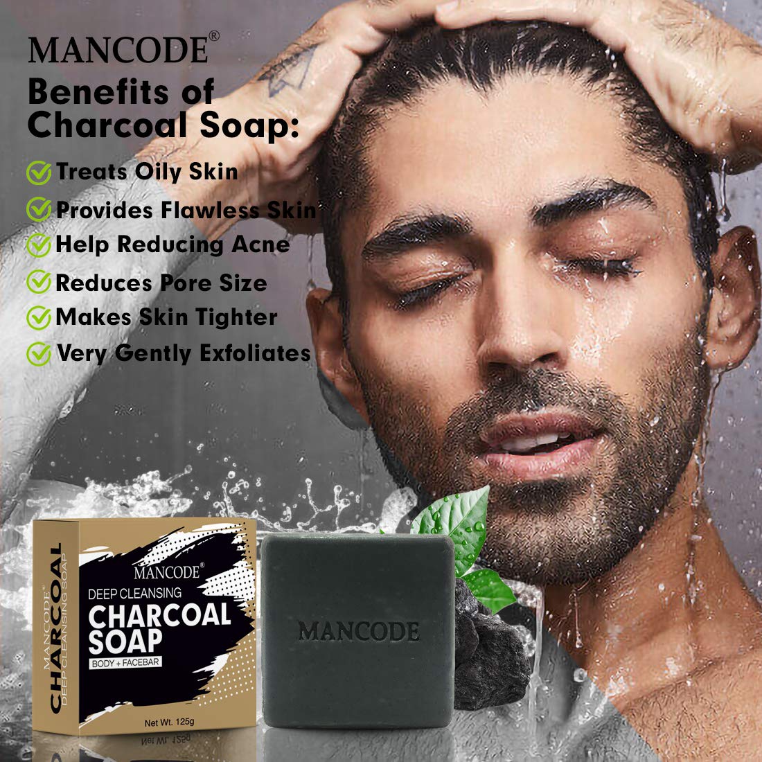 Charcoal Deep Cleansing Soap
