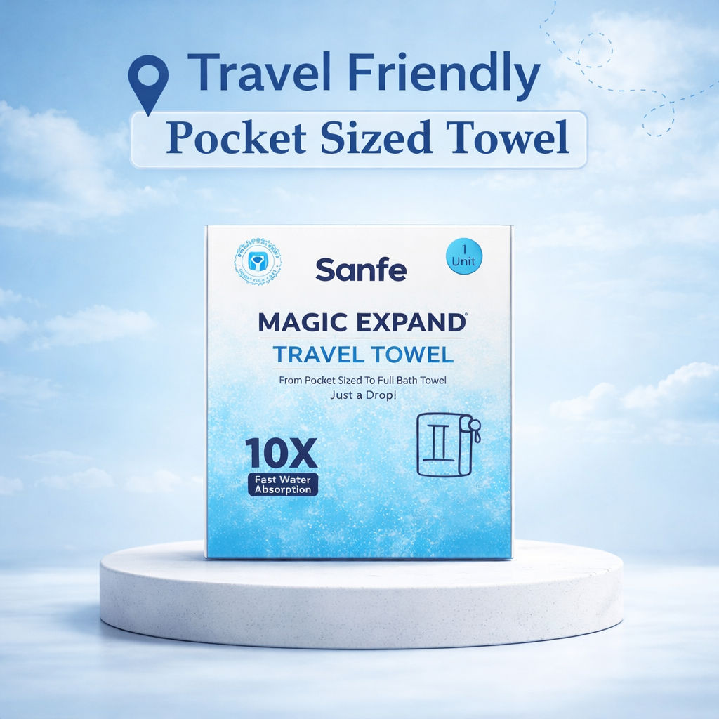 Magic Expand Travel Towel