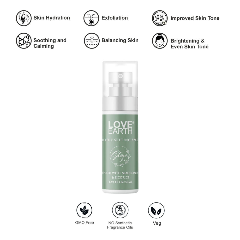 Makeup Setting Spray Glow Fix