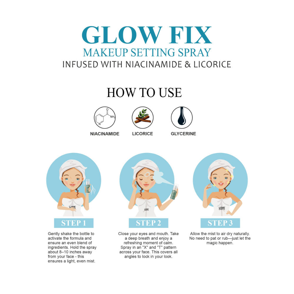 Makeup Setting Spray Glow Fix