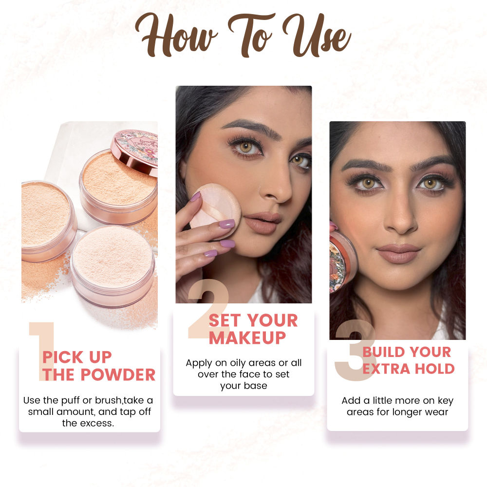 Flawless Finish Loose Setting Powder, Matte Finish & Oil Control