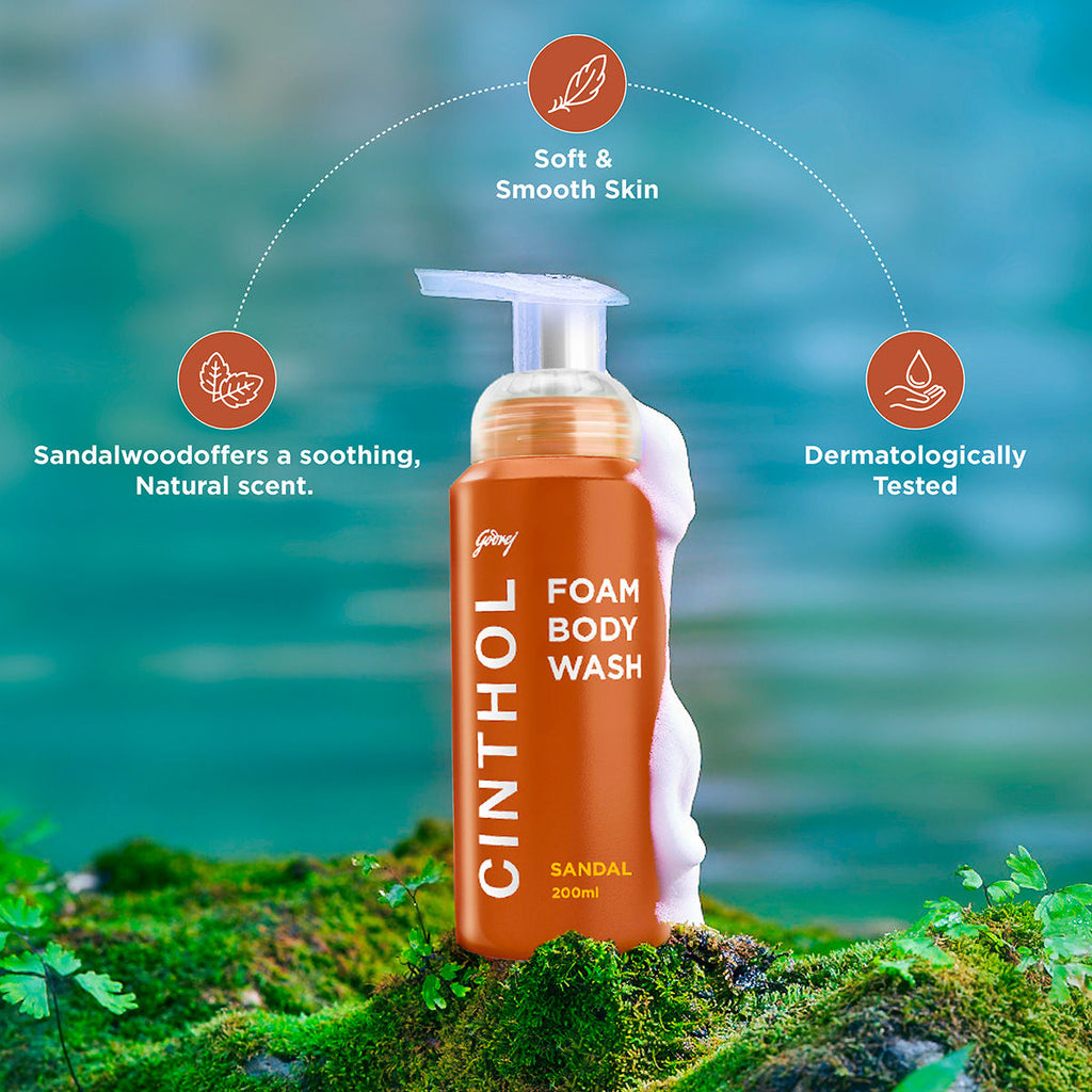 Sandal Foam Body Wash