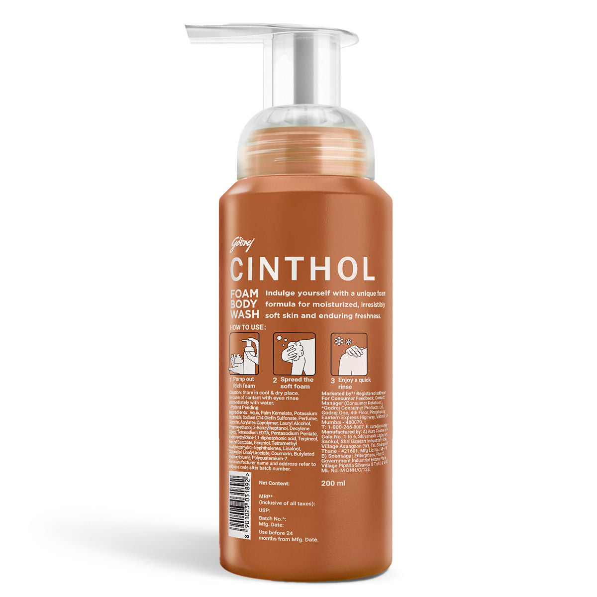 Sandal Foam Body Wash
