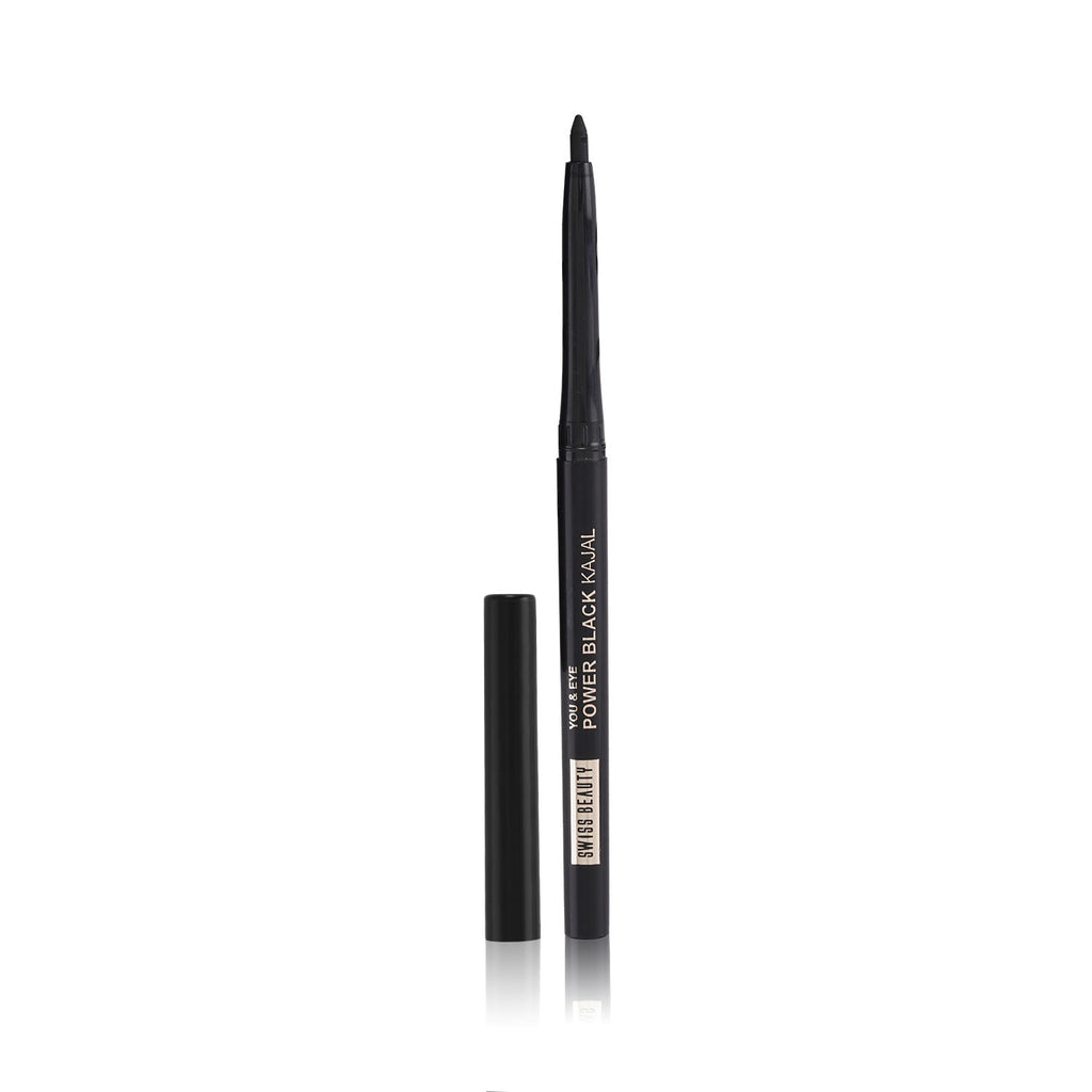 You & Eye Power ,24 Hours Stay ,Waterproof & Smudge-Proof Kajal With Vitamin E -Black