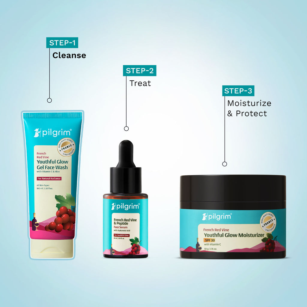 Red Vine Face Wash with Vitamin C & Aloe