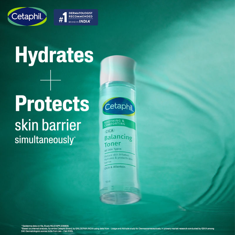 CICA Toner, Skin Barrier Protection, Reduces Irritation