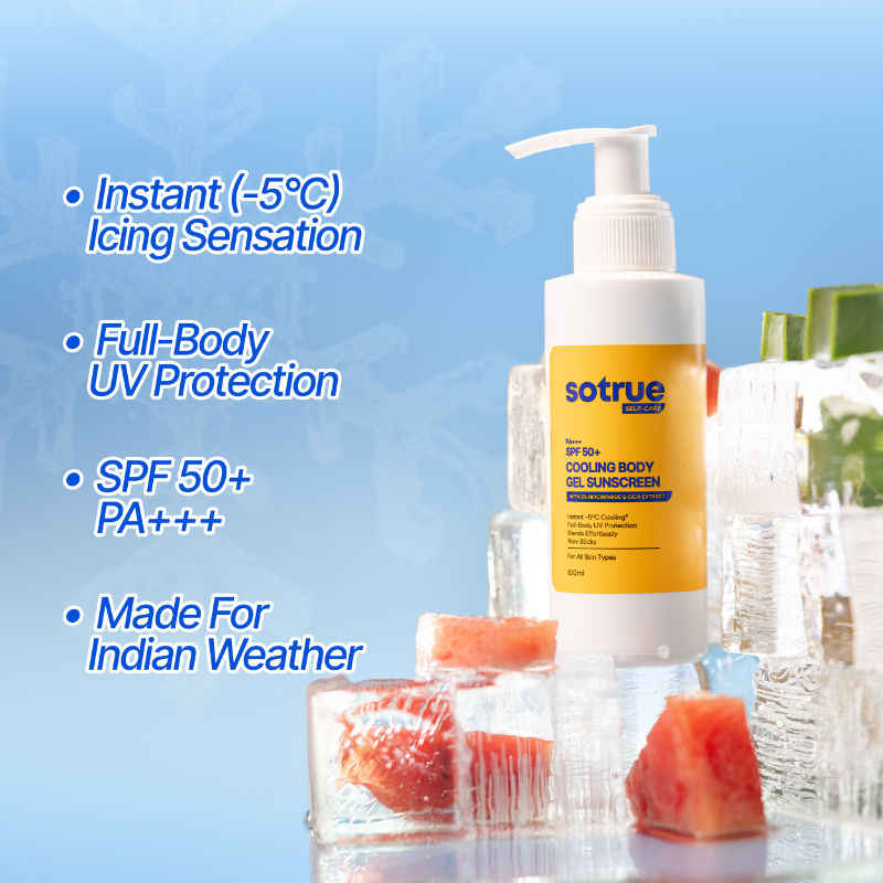 Cooling Body Gel Sunscreen SPF 50+ PA+++
