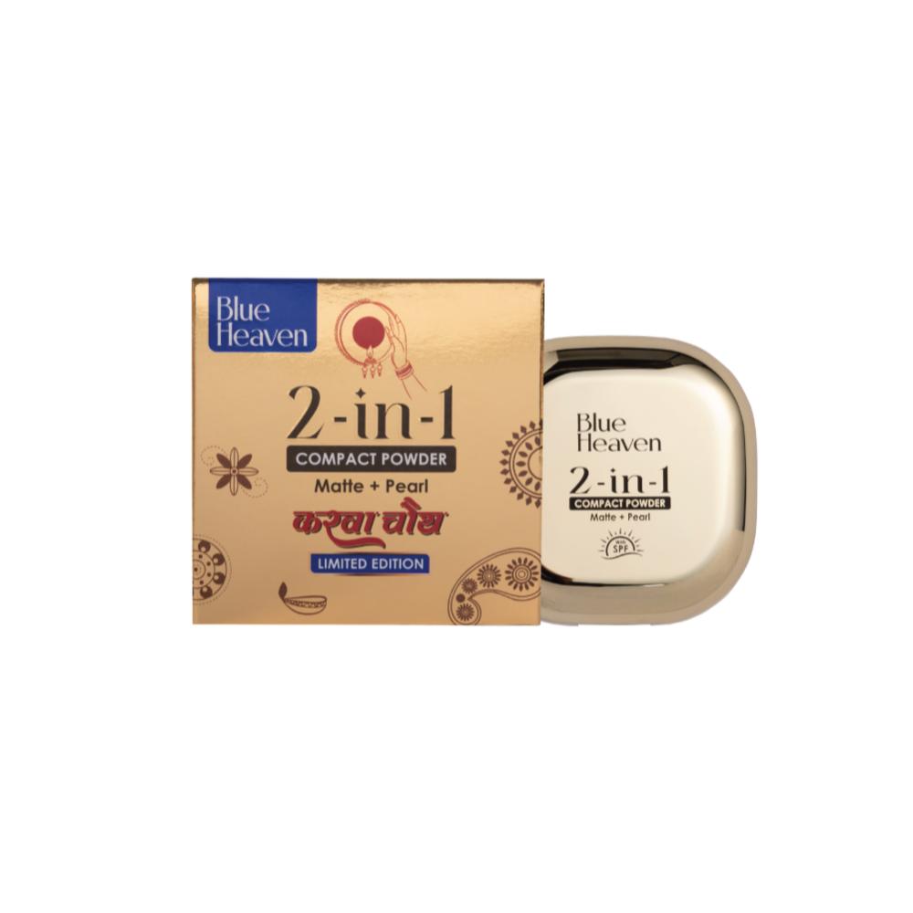 2-In-1 Matte + Pearl Compact Powder