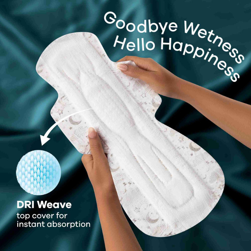 Bindazzz Nights 20 XXXL Sanitary Pads, Upto 0% Leaks All Night Long