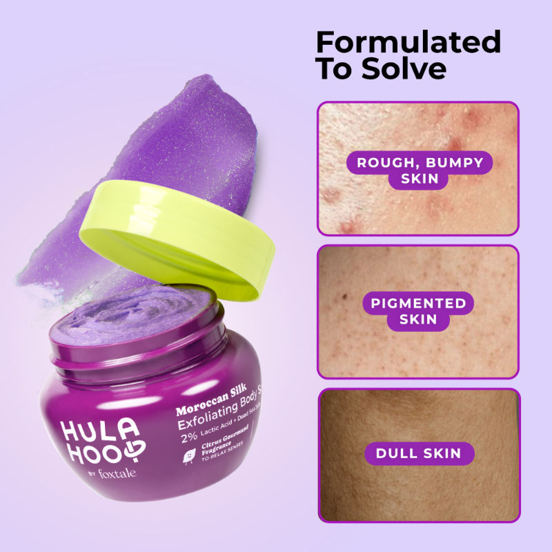 Hula Hoop Moroccan Silk Exfoliating Body Scrub
