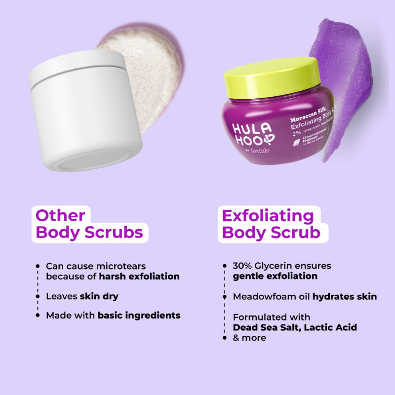 Hula Hoop Moroccan Silk Exfoliating Body Scrub