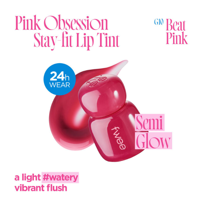 Pink Obsession Stay-Fit Lip Tint - G10 Beat Pink