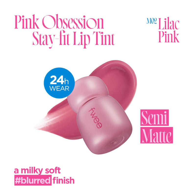Pink Obsession Stay-Fit Lip Tint - M02 Lilac Pink