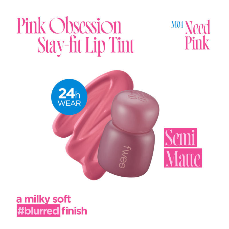 Pink Obsession Stay-Fit Lip Tint - M04 Need Pink