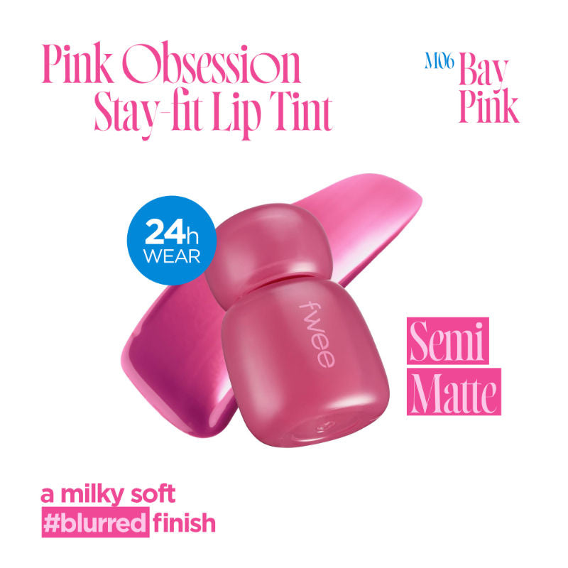 Pink Obsession Stay-Fit Lip Tint - M06 Bay Pink