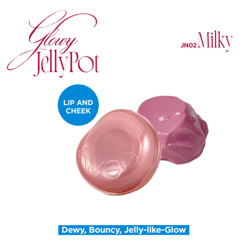 Lip&Cheek Glowy Jelly Pot - JN02 Milky