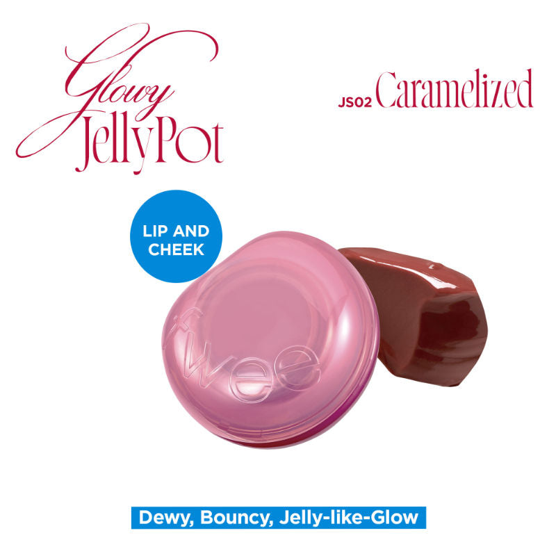 Lip&Cheek Glowy Jelly Pot - JS02 Caramelized