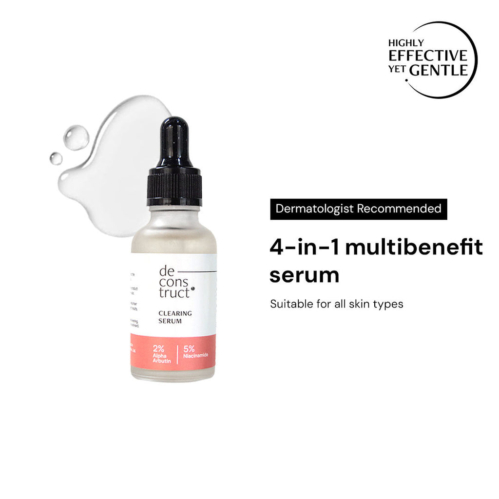 5% Niacinamide Face Serum with Alpha Arbutin, For Acne Marks, Beginner Friendly