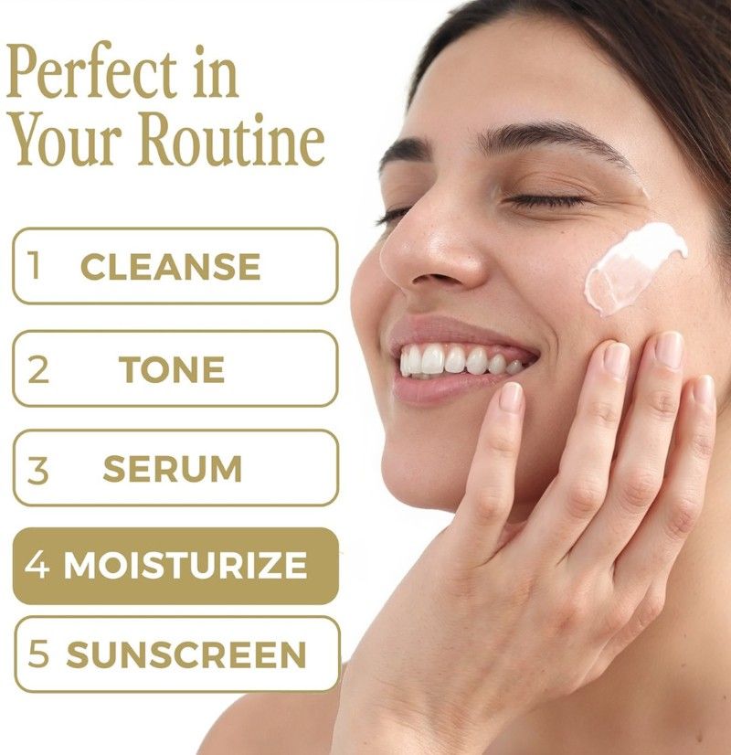 Dry Skin Face Cream With Natural Colloidal Oatmeal, Jojoba Oil & Vitamin E