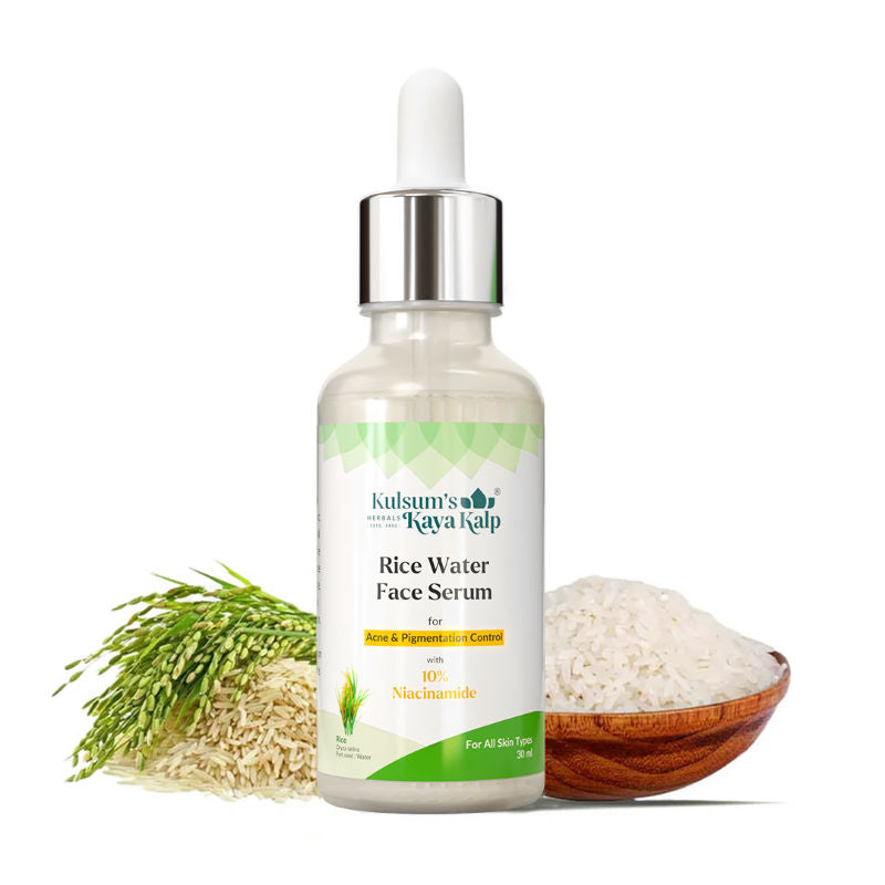 Rice Water Face Serum With 10% Niacinamide