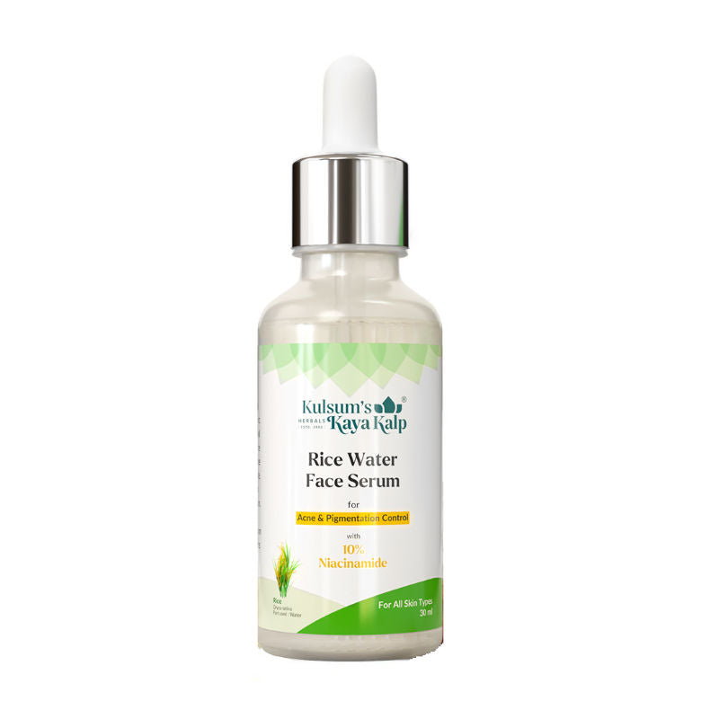 Rice Water Face Serum With 10% Niacinamide