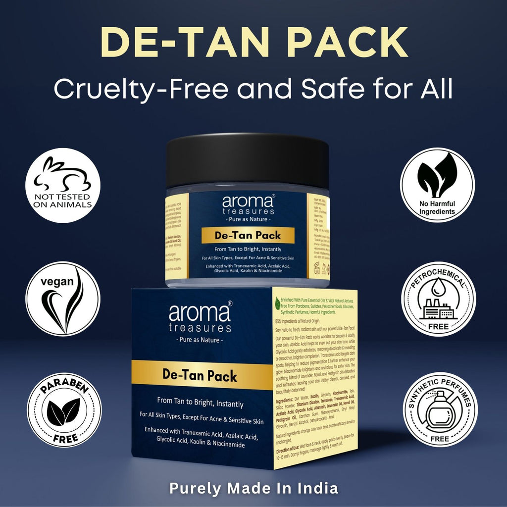 De-Tan Pack From Tan To Bright Instantly