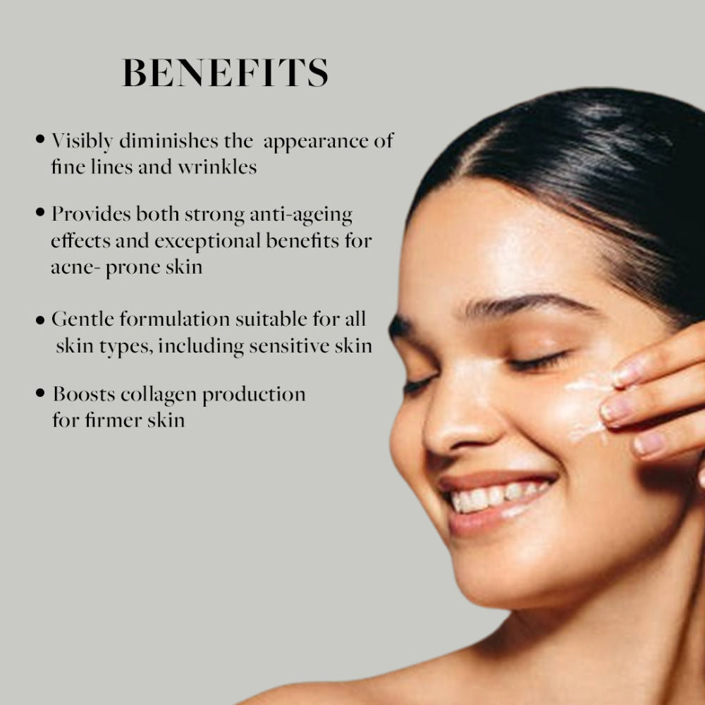 Ayurvedic Anti-Ageing Face Cream with Bakuchiol & Naturally Derived Retinol