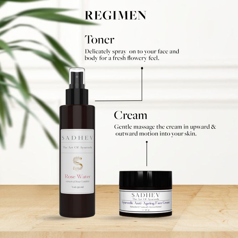 Ayurvedic Anti-Ageing Face Cream with Bakuchiol & Naturally Derived Retinol