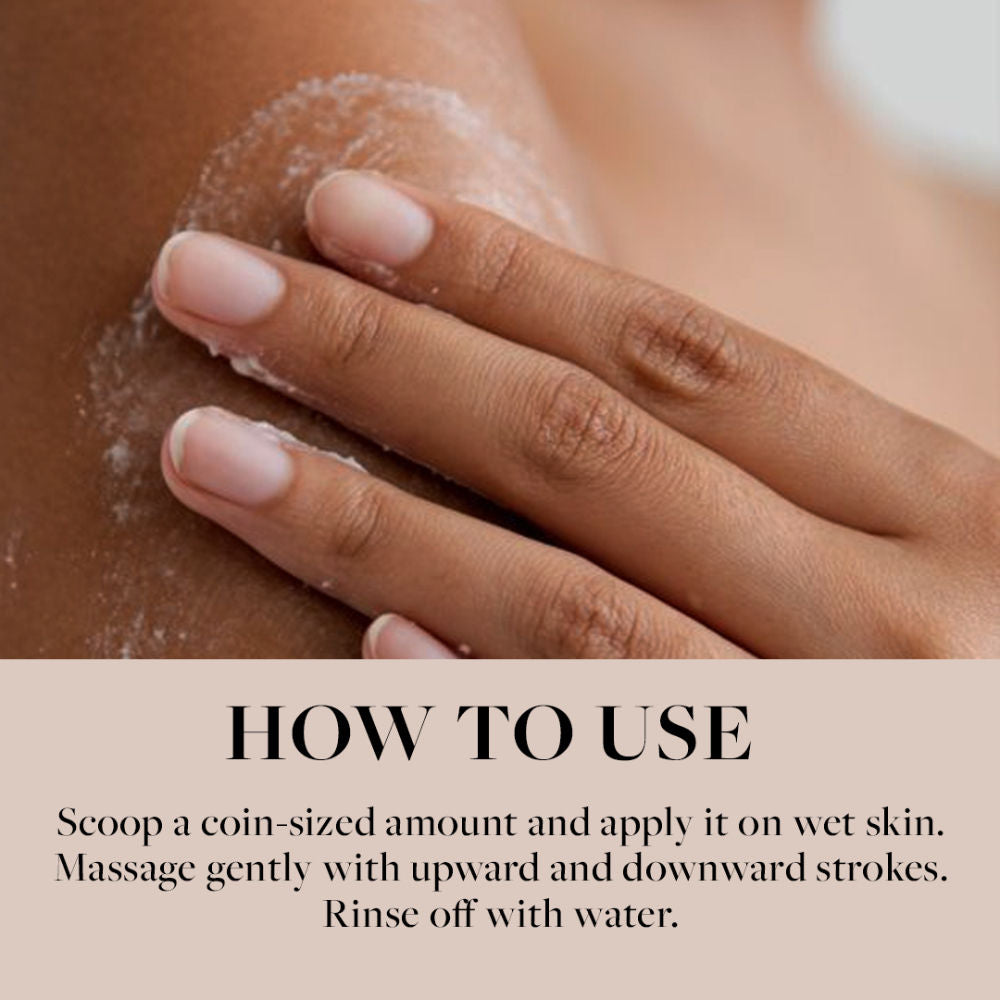 Ayurvedic Coconut and Aloe Vera Body Scrub