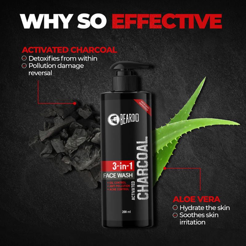 Activated Charcoal Facewash