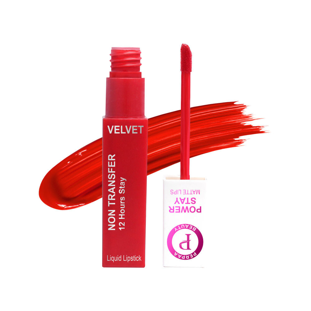 Power Stay Waterproof Liquid Matte Lipstick - Apple Red