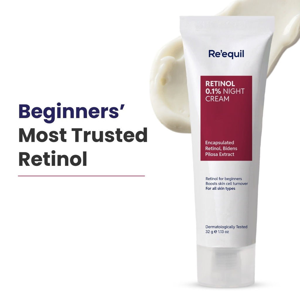 0.1% Retinol Night Creamtreat For Wrinkles & Skin Tightening - 32g