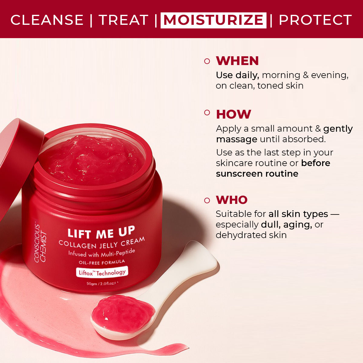 Lift Me Up Collagen Jelly Cream