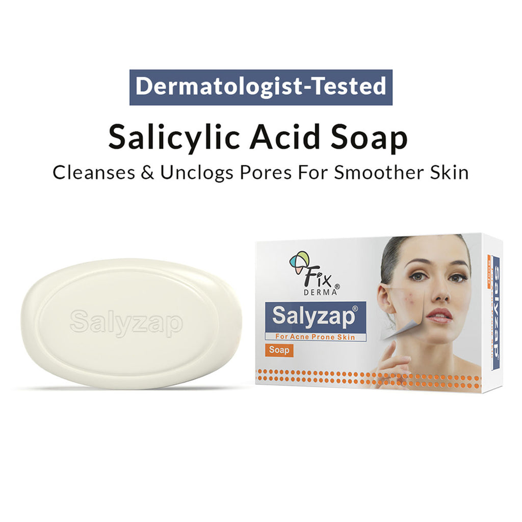 Salyzap Soap with Salicylic Acid, Tea Tree Oil & Vitamin-E
