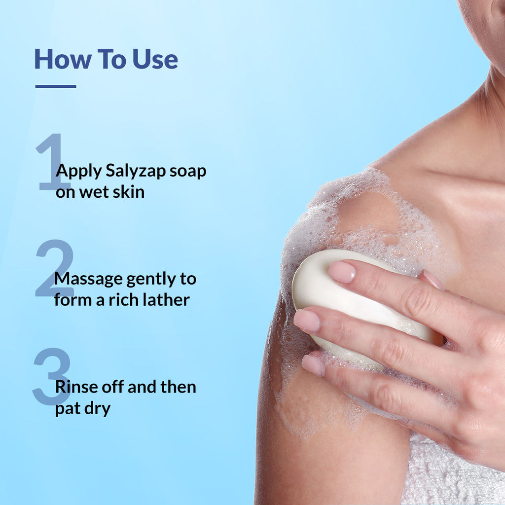 Salyzap Soap with Salicylic Acid, Tea Tree Oil & Vitamin-E