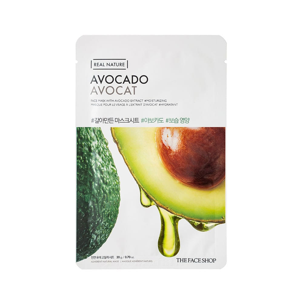 Real Nature Face Mask - Avocado