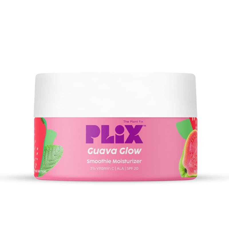 3% Vitamin C Guava Glow Smoothie Moisturizer For Brighter Skin With SPF 20, For Even-toned Skin