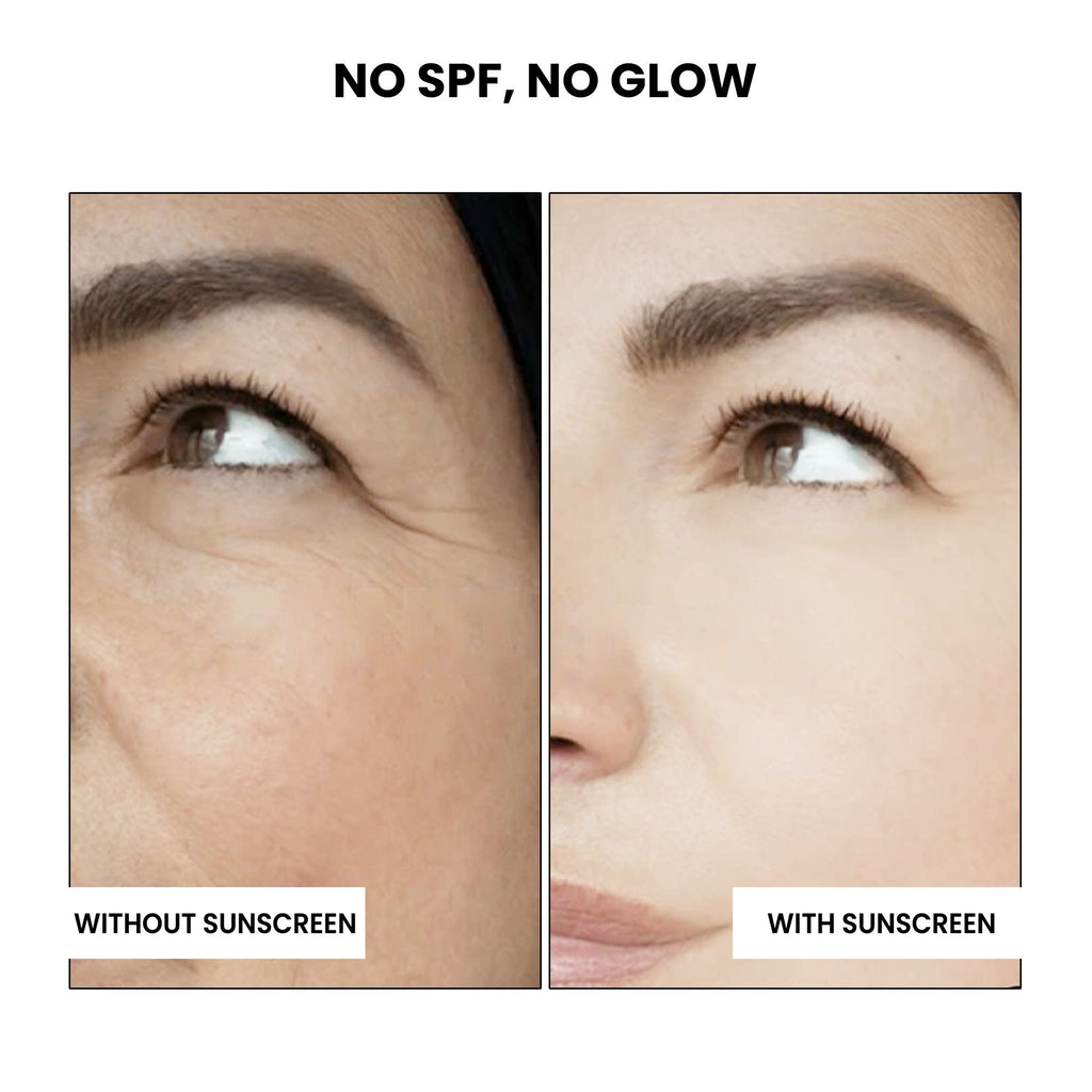 Broad Spectrum Sunscreen For All Skin Types, SPF 50+ PA ++++, No Whitecast, Dewy Finish